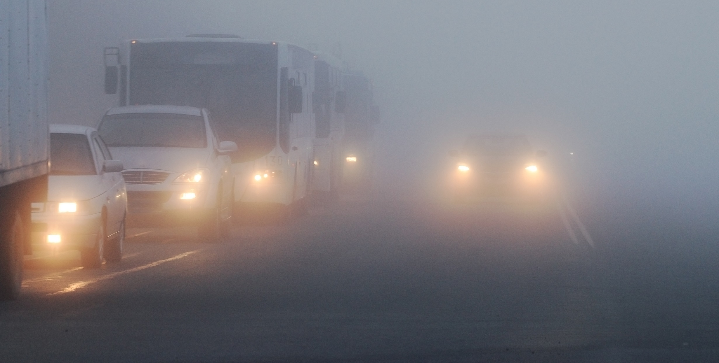 Nevoeiro - segurança na condução
